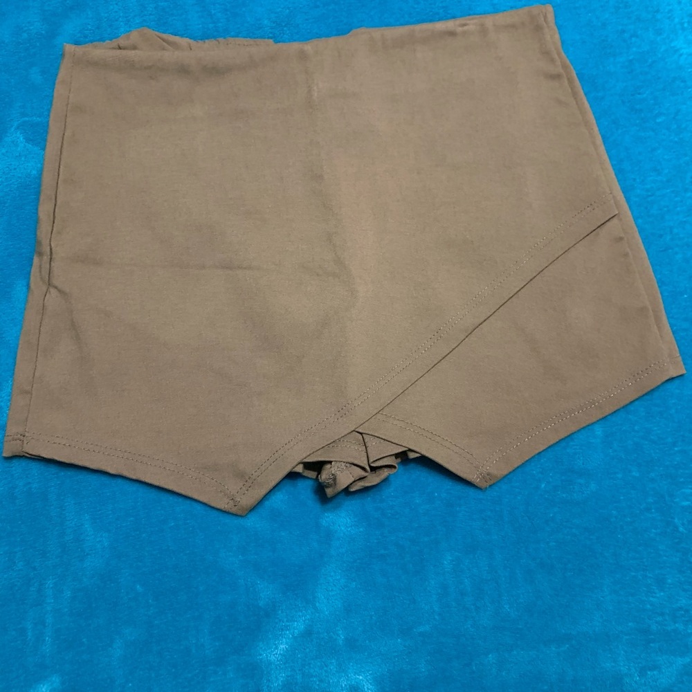Olive green skort